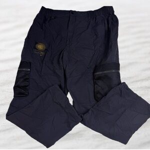 NWT Nike NBA Team 31 Cargo Pants XXL ⚡ 90s Streetwear Basketball Utility Black